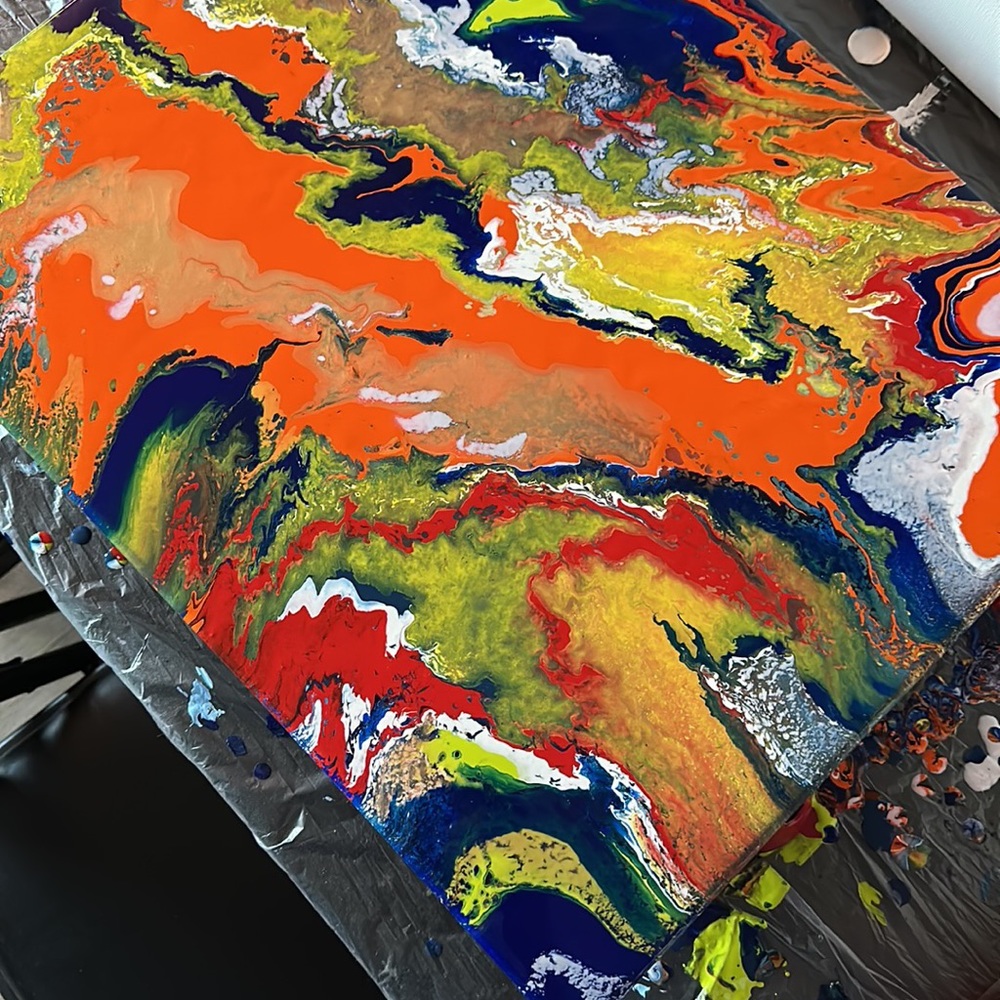 Original Acrylic on Canvas - Picture 2 of 3